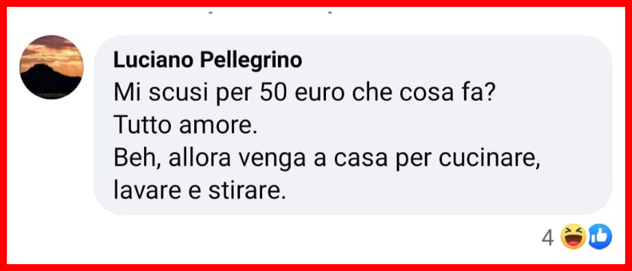 Escort si lamenta dopo che un uomo la assume per un servizio assurdo [+COMMENTI]