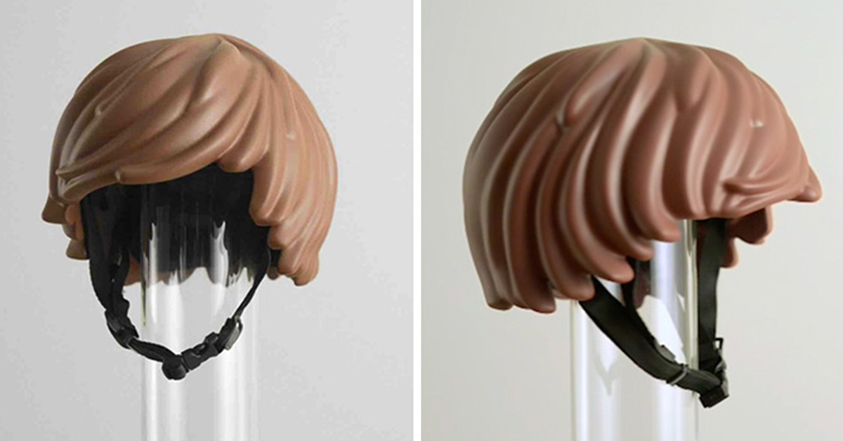 Il casco di cui non potrai più fare a meno: ti trasforma in un omino LEGO