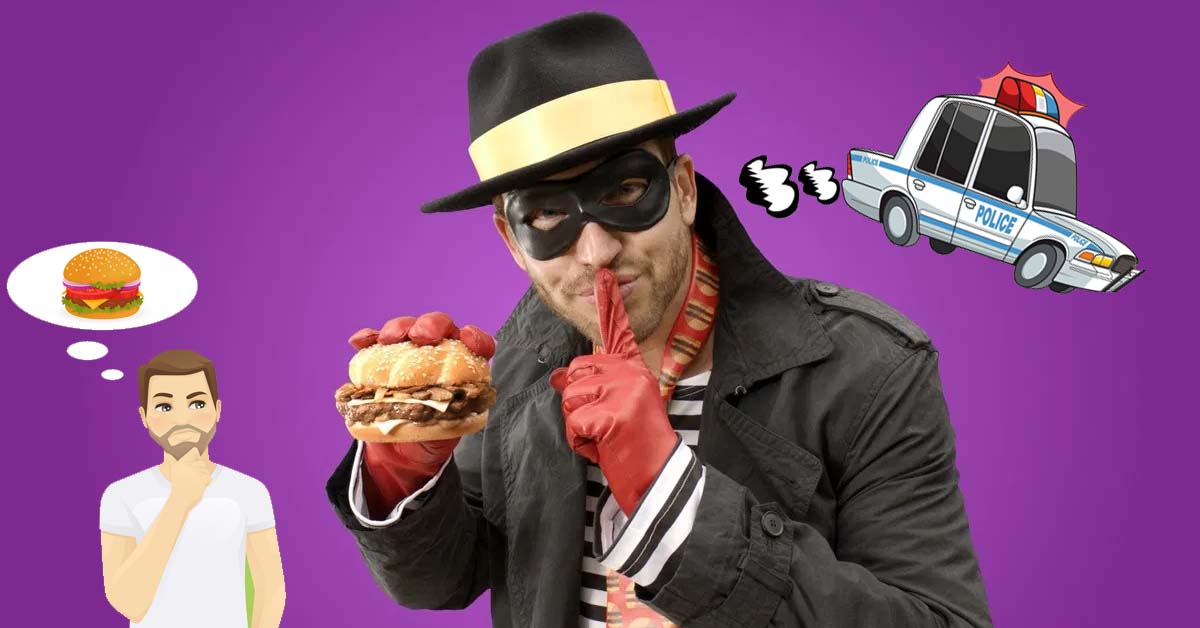 La clamorosa denuncia: “Mi hanno rubato il cheeseburger”