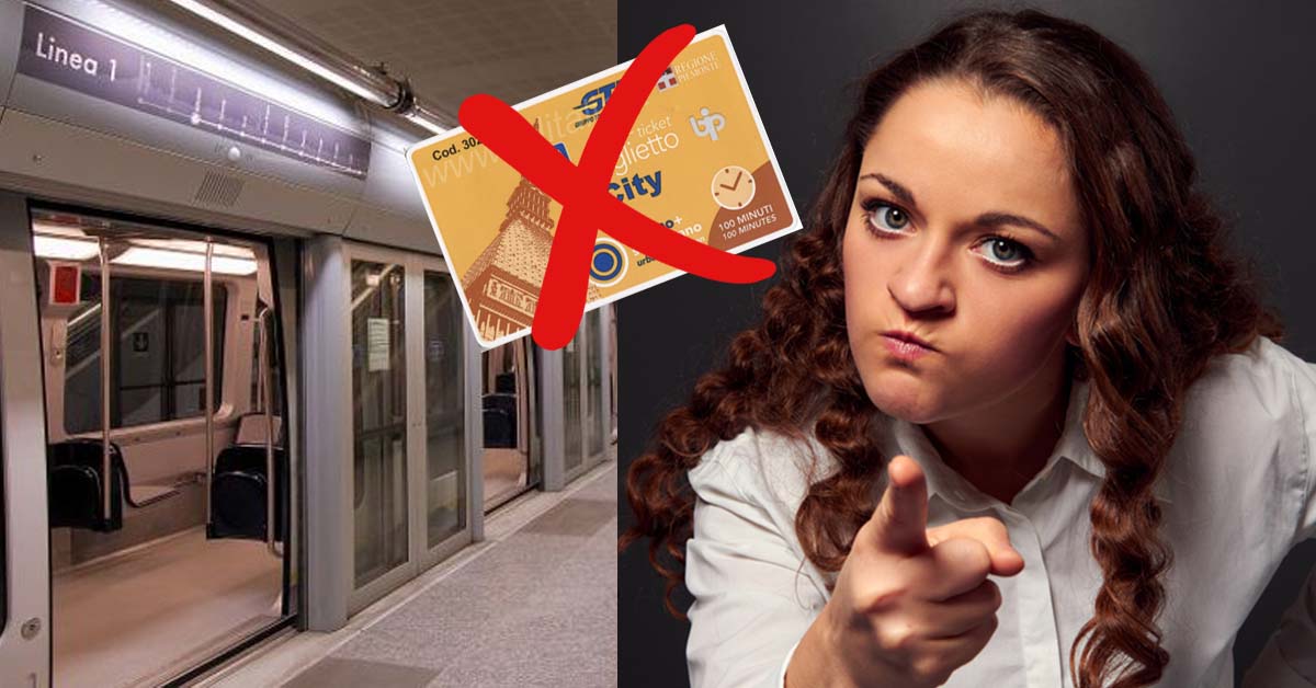 Danno e beffa: multata perchè ha timbrato il biglietto della Metro (ma non c’era l’inchiostro)