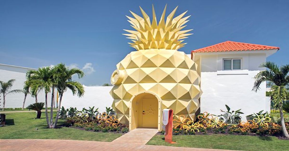 La casa di Spongebob a forma di ananas è ora realtà e ci si può vivere dentro