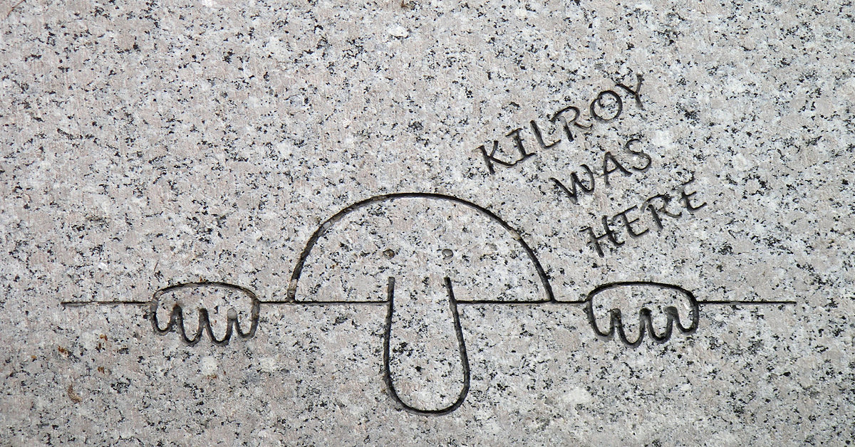 Il primo meme della storia risale alla seconda guerra mondiale: “Kilroy è stato qui”