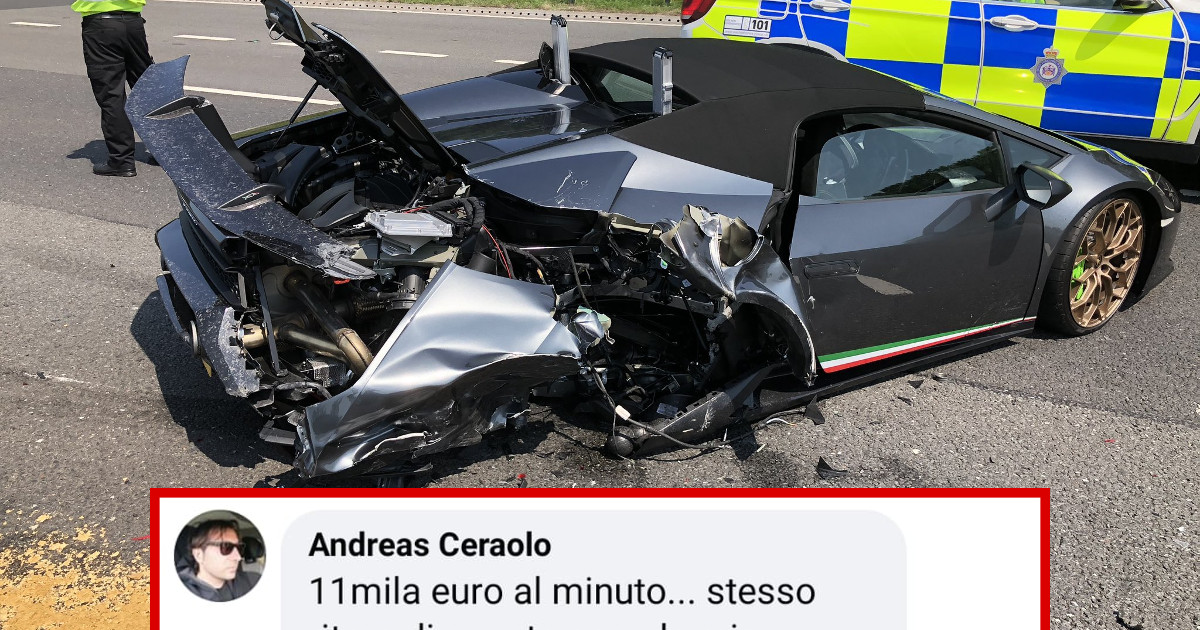 Acquista una Lamborghini da 220.000 euro: la distrugge dopo 20 minuti [+COMMENTI]