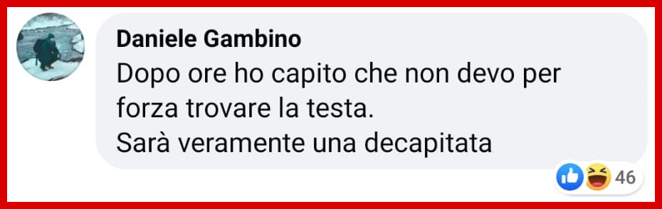 Dove è la testa? L'immagine che sta facendo impazzire il web