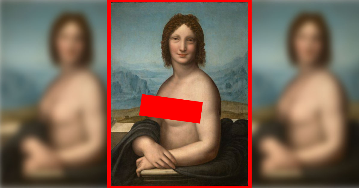 La Gioconda in topless, dal 6 luglio esposta a Villa Farnesina