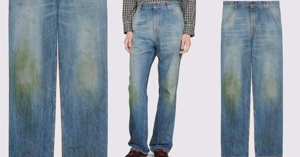 pantaloni gucci jeans