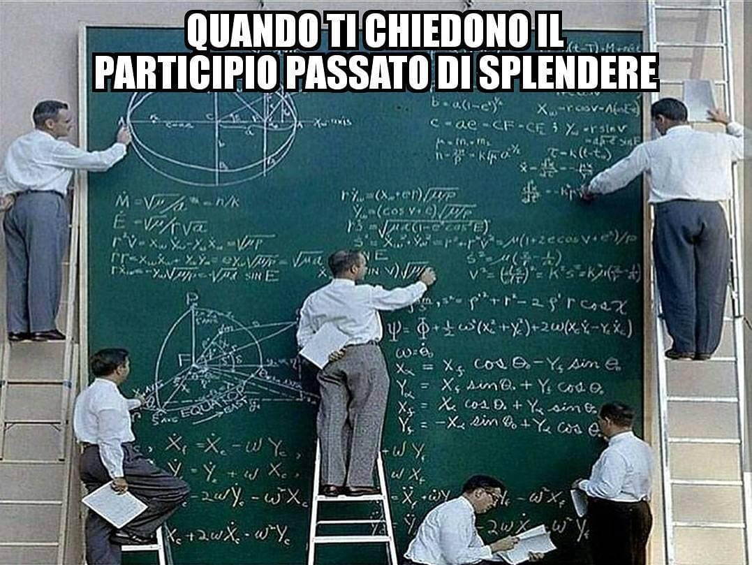 Qual è il participio passato di splendere? Ecco la risposta [+COMMENTI]