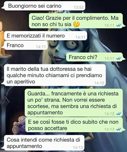 marito della dottoressa