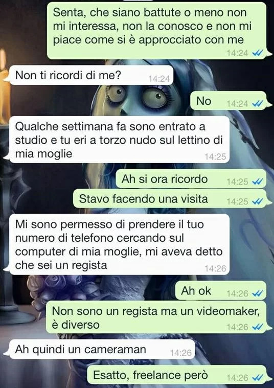 marito della dottoressa