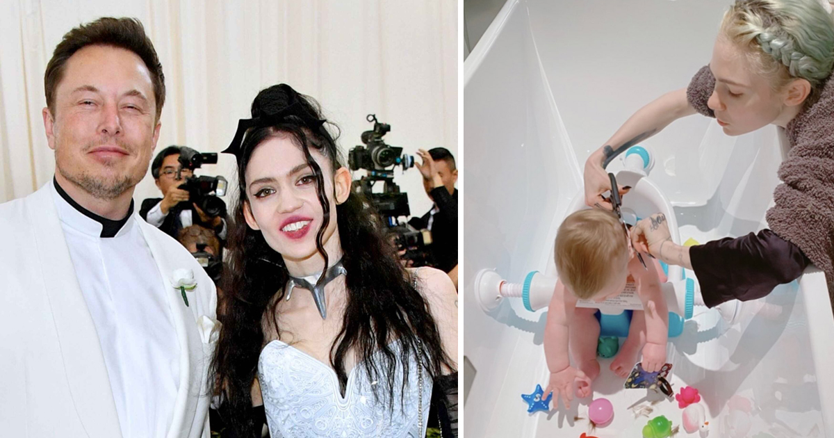 Il figlio di Elon Musk e il taglio di capelli unico come il suo nome