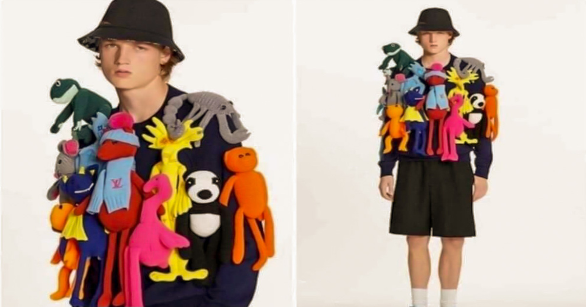 Louis Vuitton derisa per il maglione \