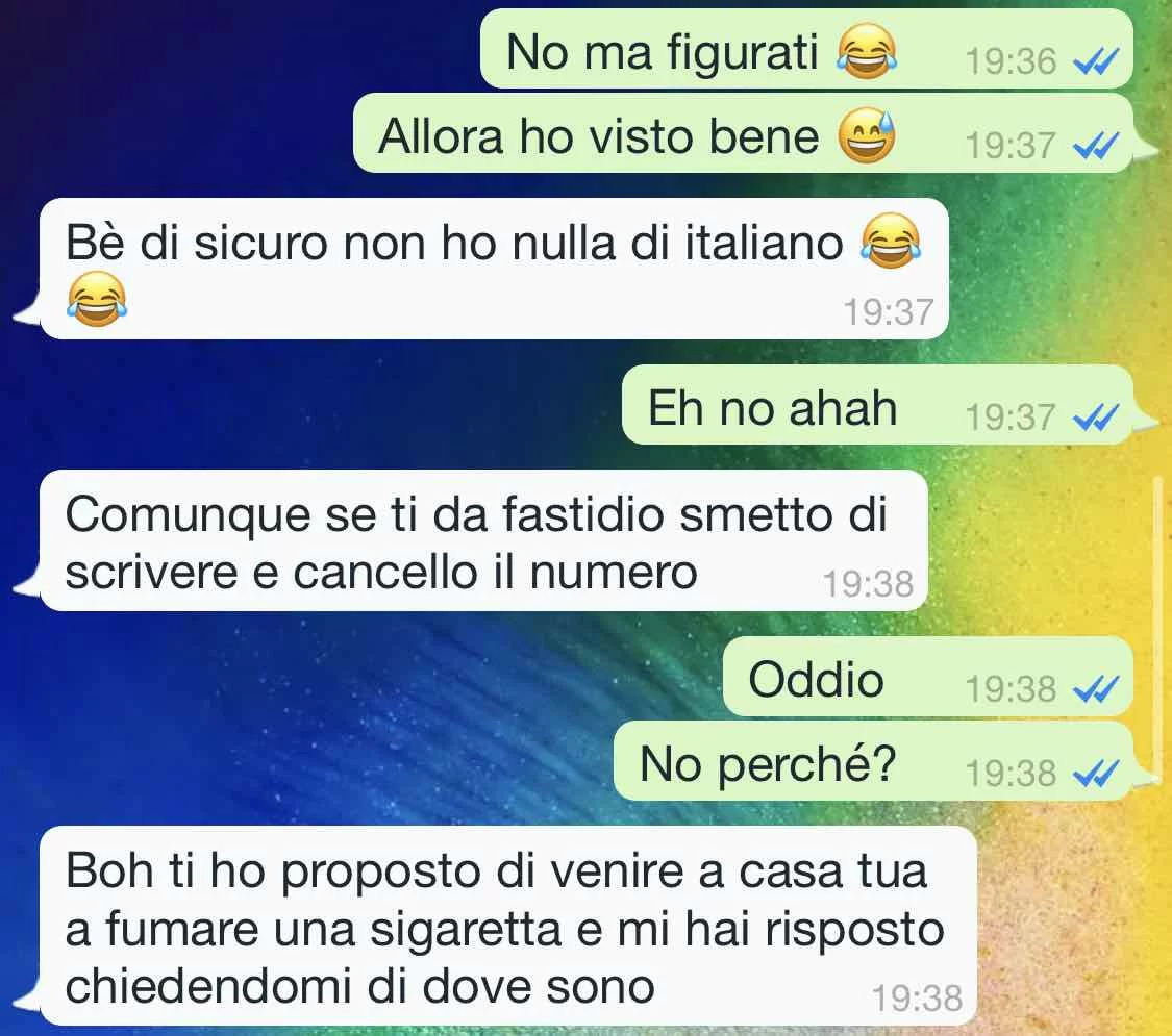 Amore ai tempi delle sigarette