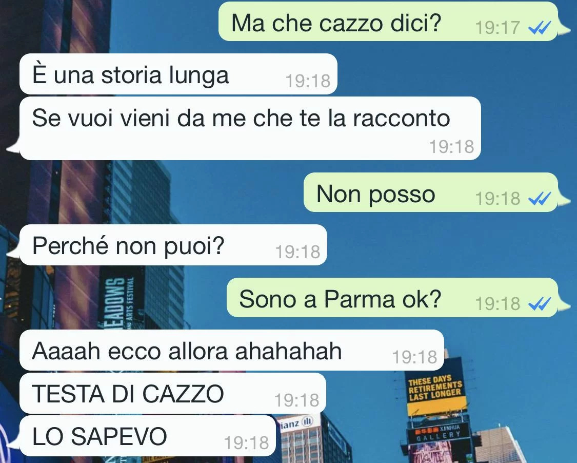 bugie intrecciate