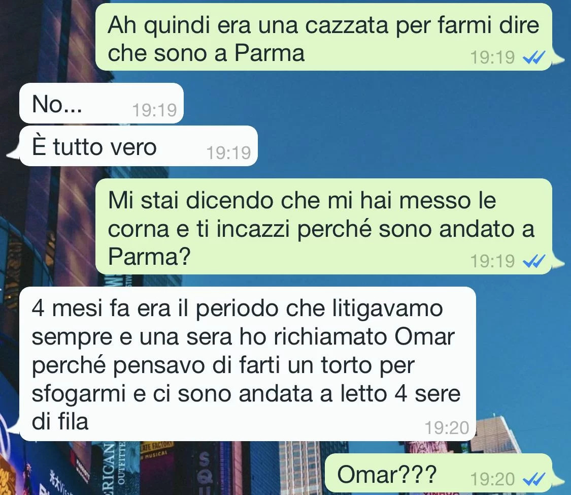 bugie intrecciate