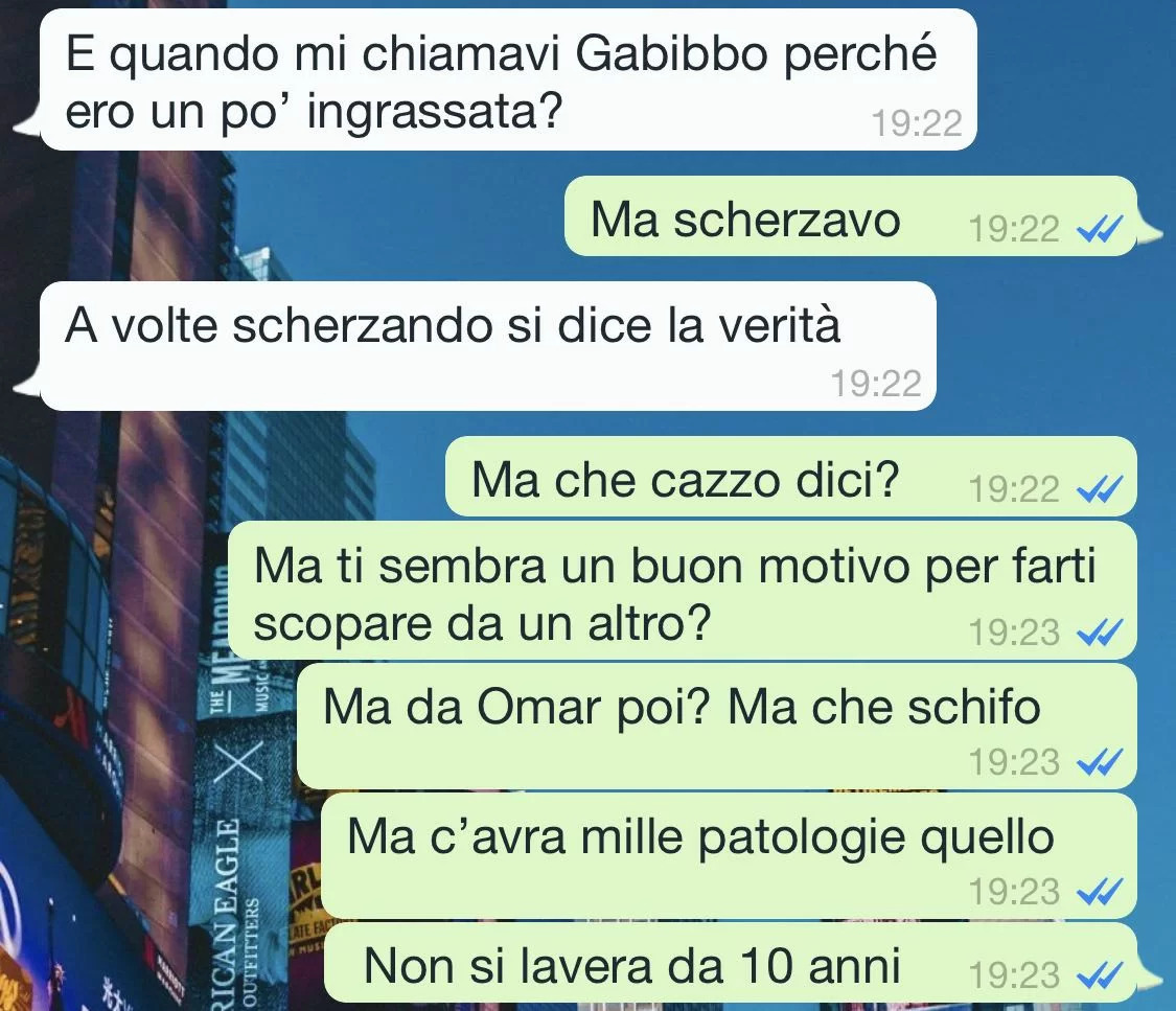 bugie intrecciate