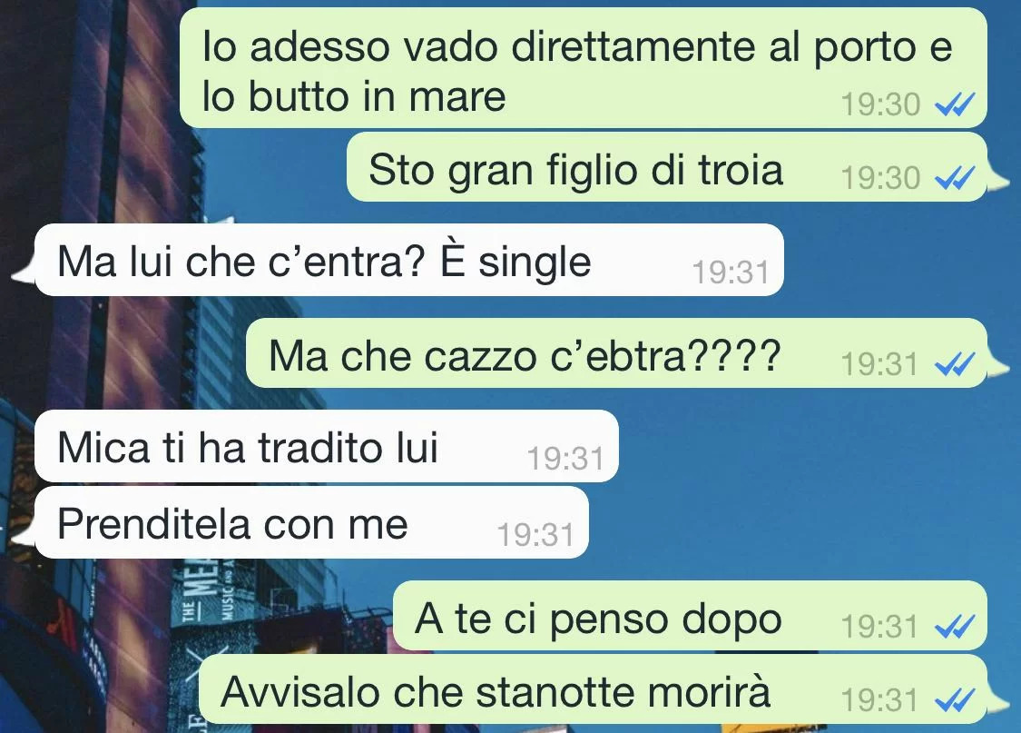 bugie intrecciate