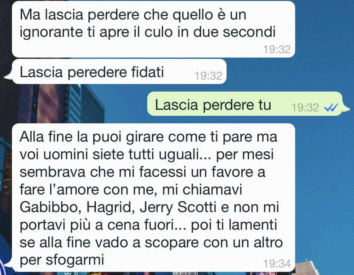 bugie intrecciate