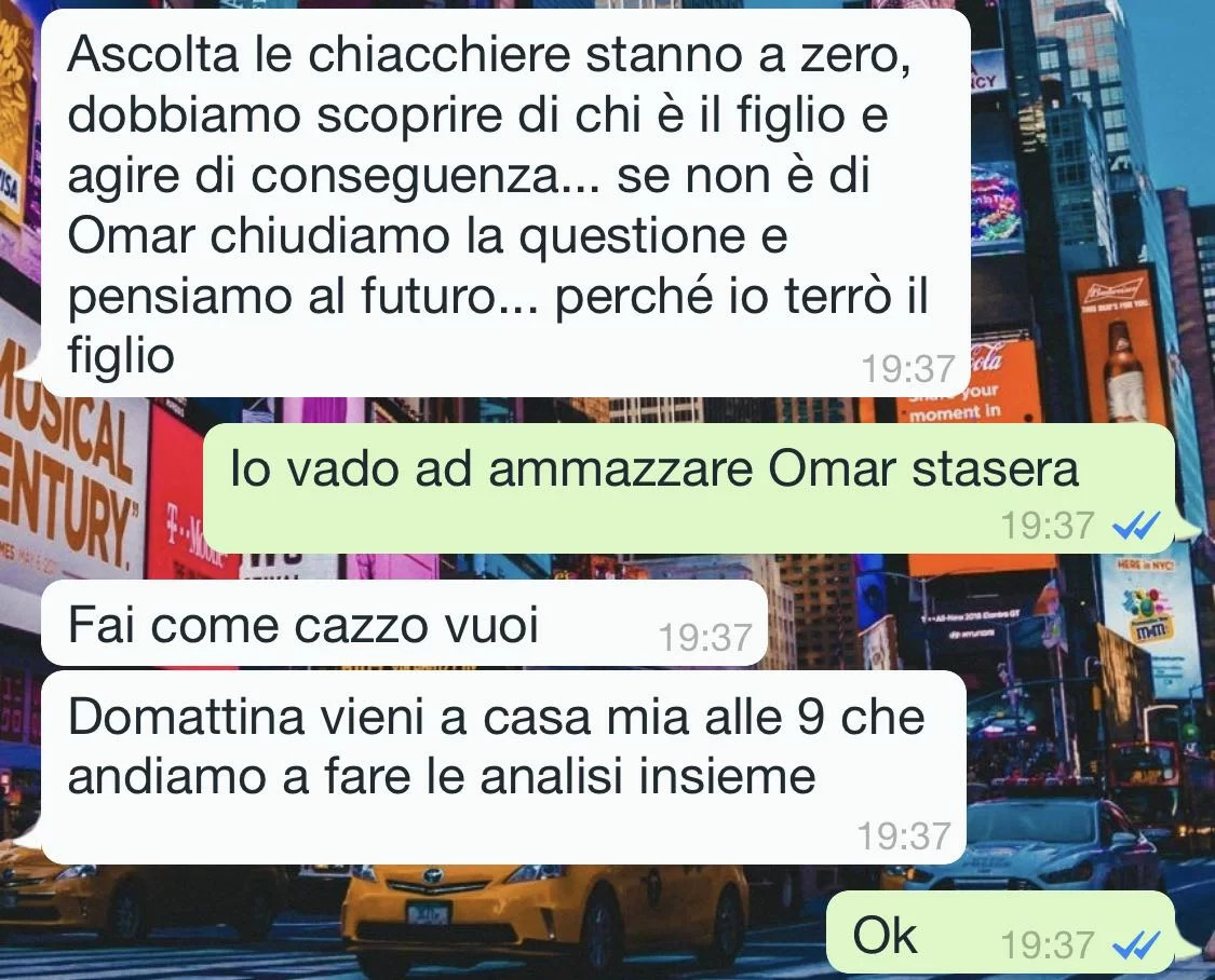 bugie intrecciate