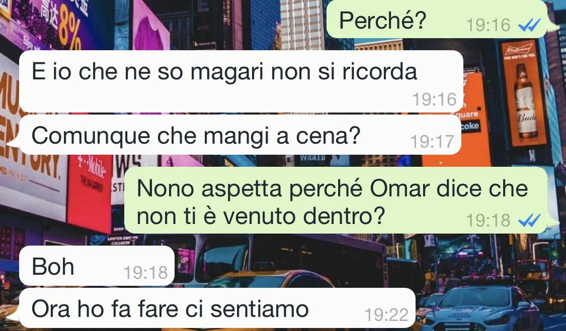 bugie intrecciate