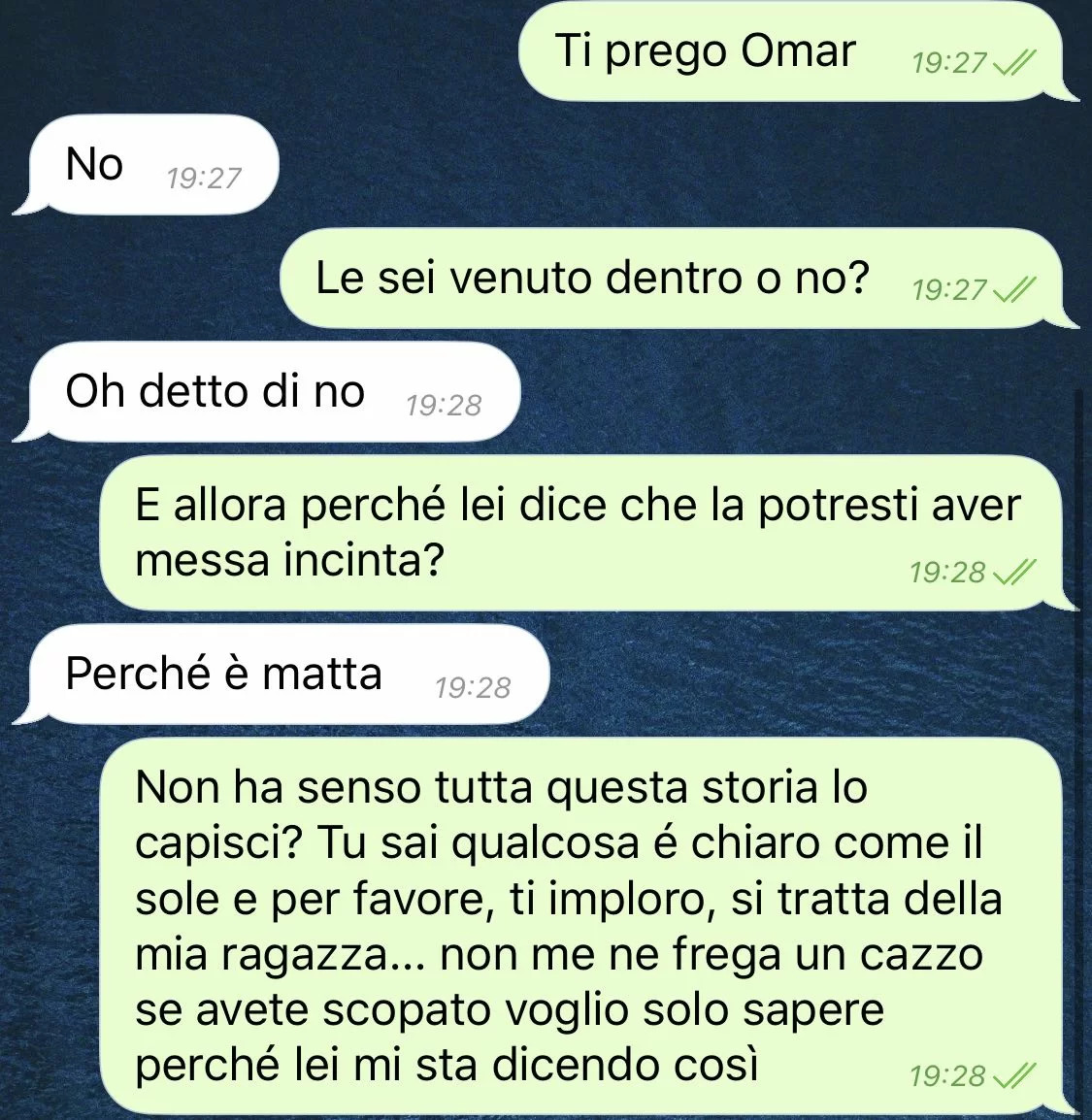 bugie intrecciate