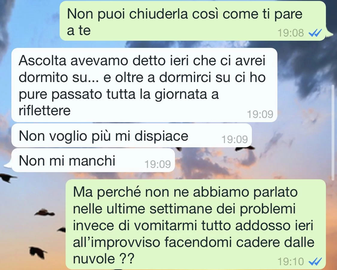 metodi per lasciarsi