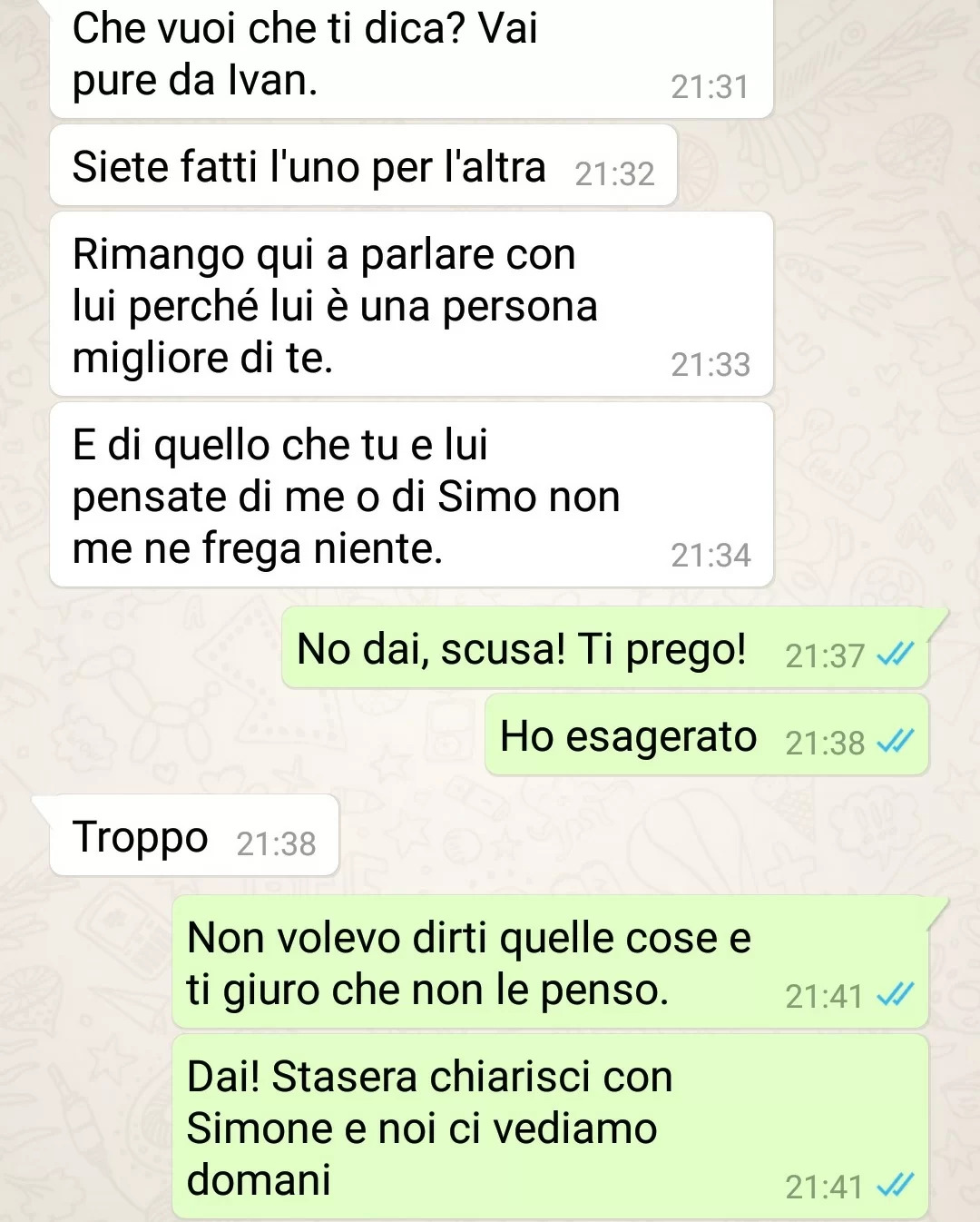 perdonare un tradimento