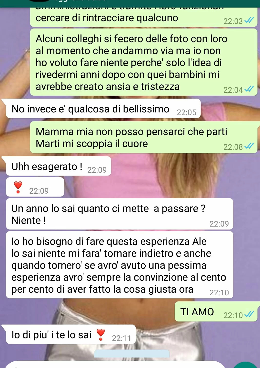 relazioni sentimentali tra militari