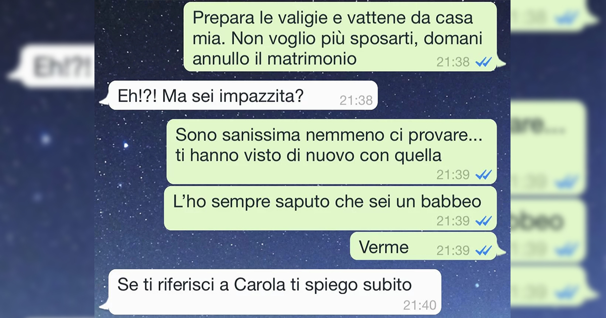 Il matrimonio marcio