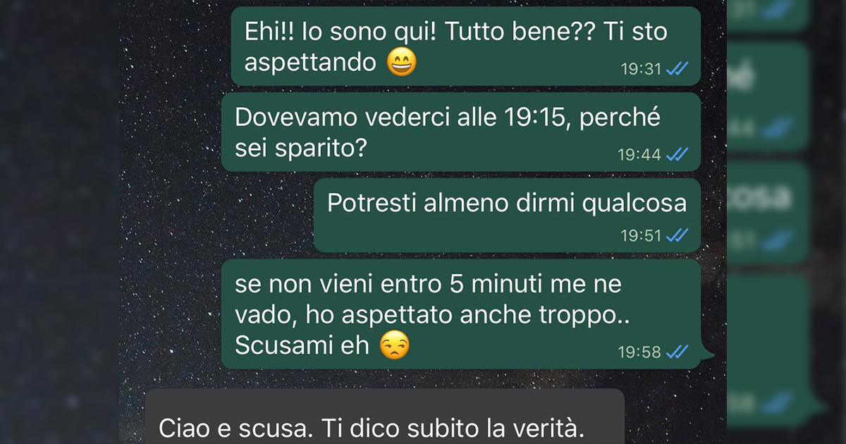 Il nostro primo appuntamento