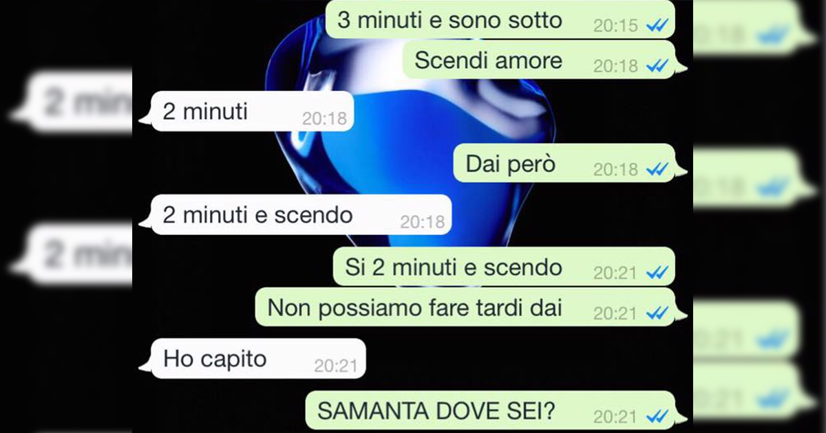 Quando vai a prendere la tua ragazza