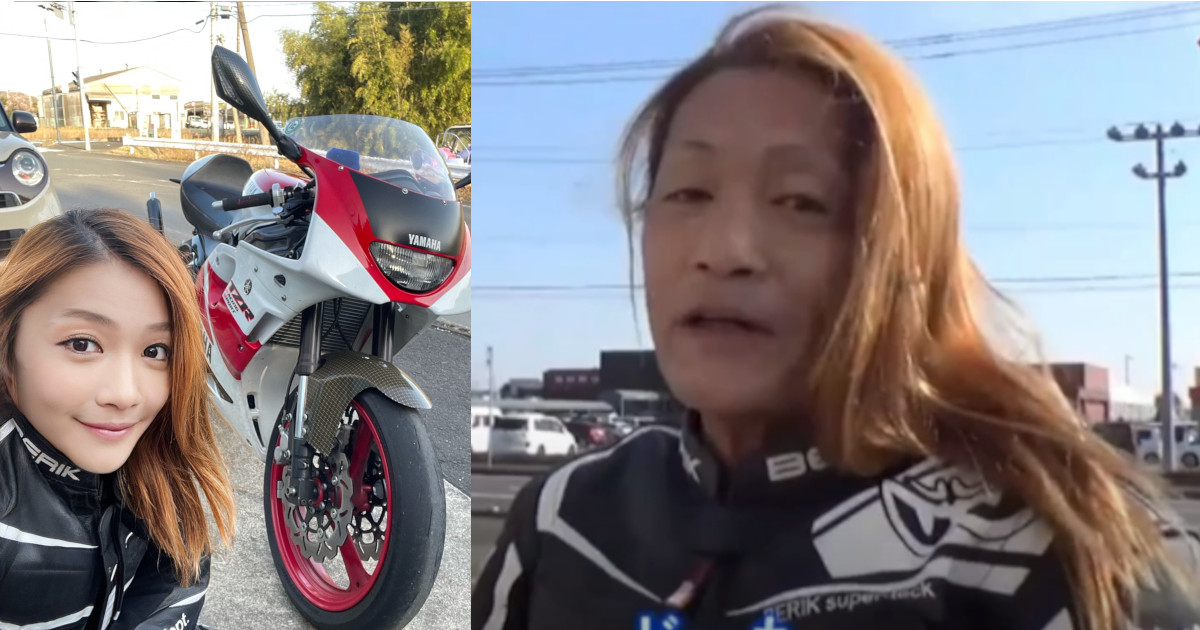 Donna motociclista conquista i social: in realtà è un uomo
