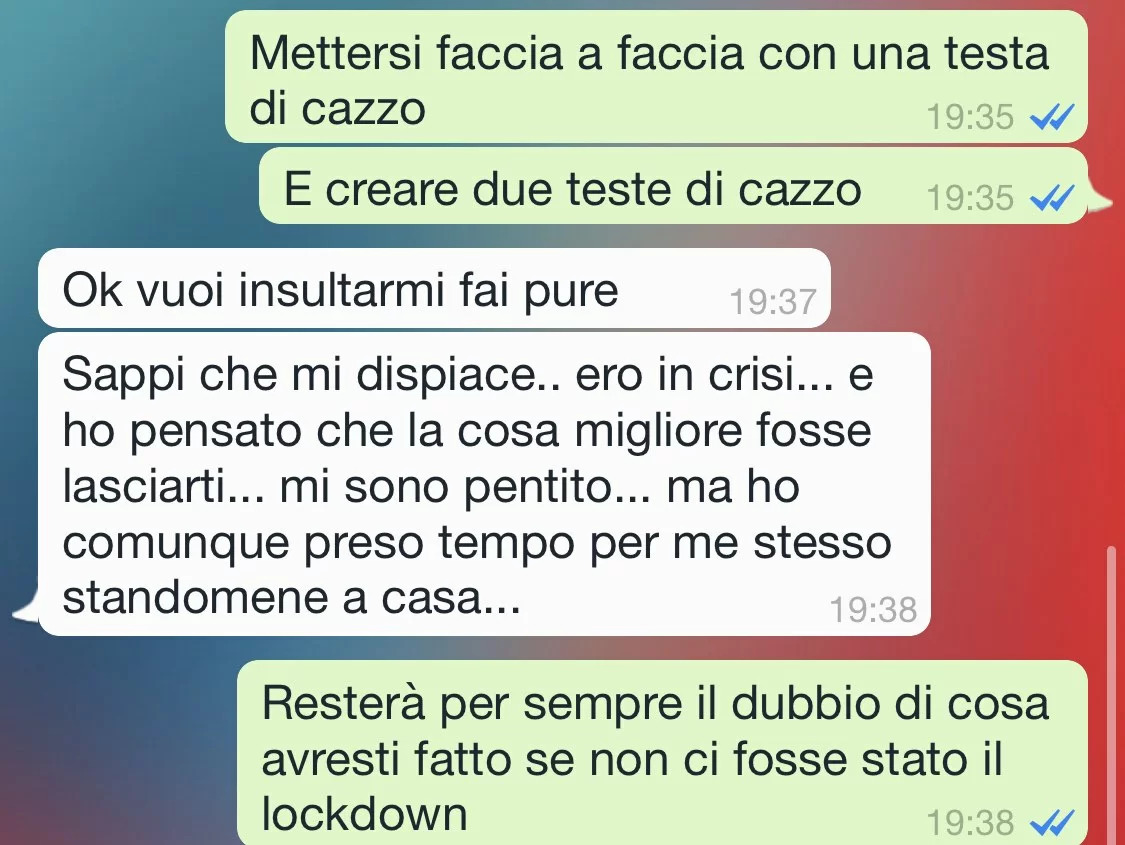 amore lockdown