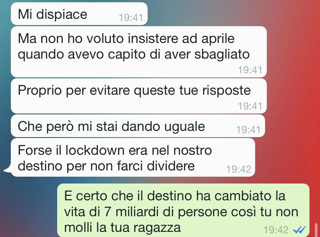 amore lockdown