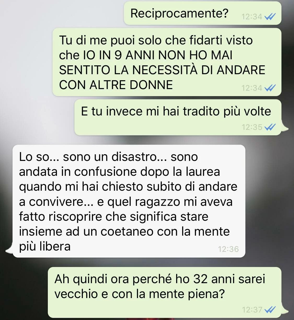 lasciarsi dopo anni