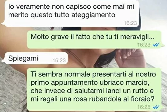 strano primo appuntamento