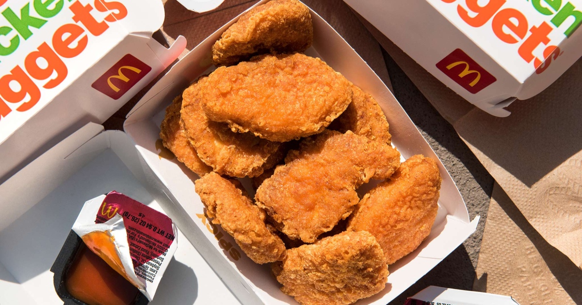 Sapevate che i Chicken Nuggets di McDonald’s possono essere acquistati in quattro forme diverse?