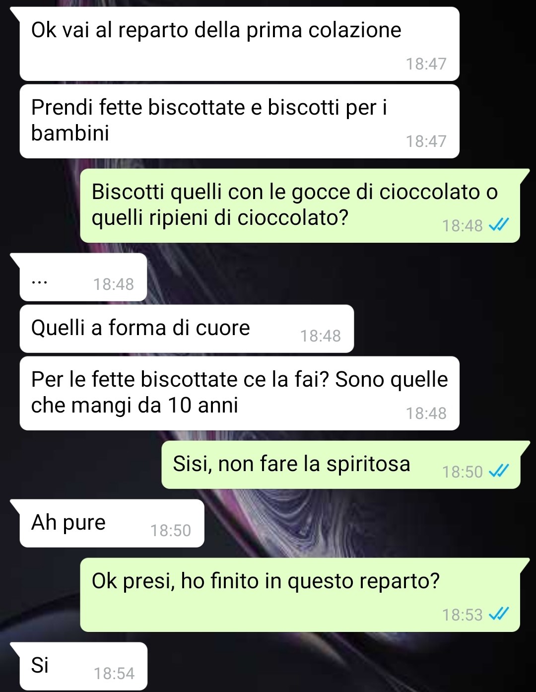 spesa particolare