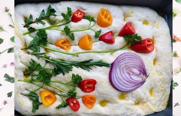 focaccia giardino