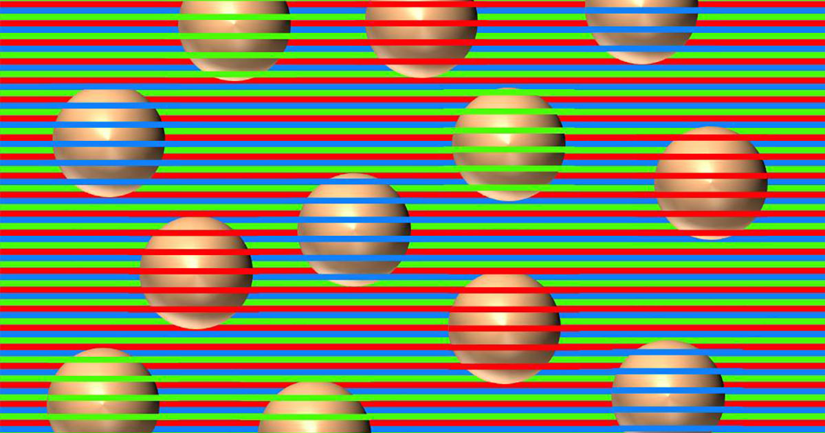 Questa illusione ottica ti fa vedere 2 colori diversi: come funziona?