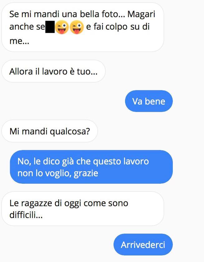 colloquio in chat