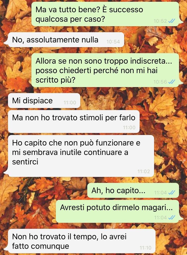 Primi appuntamenti