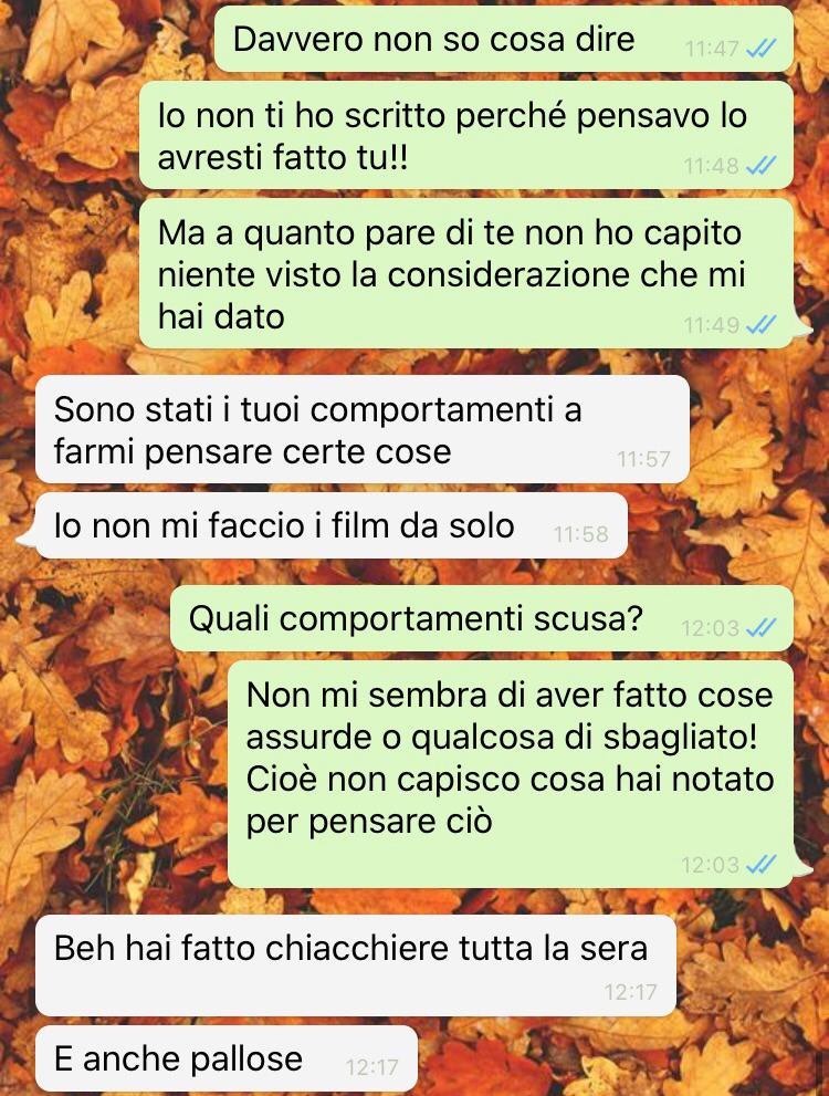 Primi appuntamenti