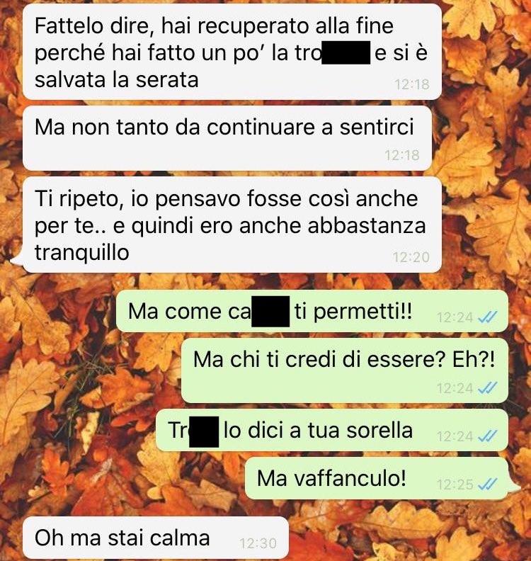 Primi appuntamenti