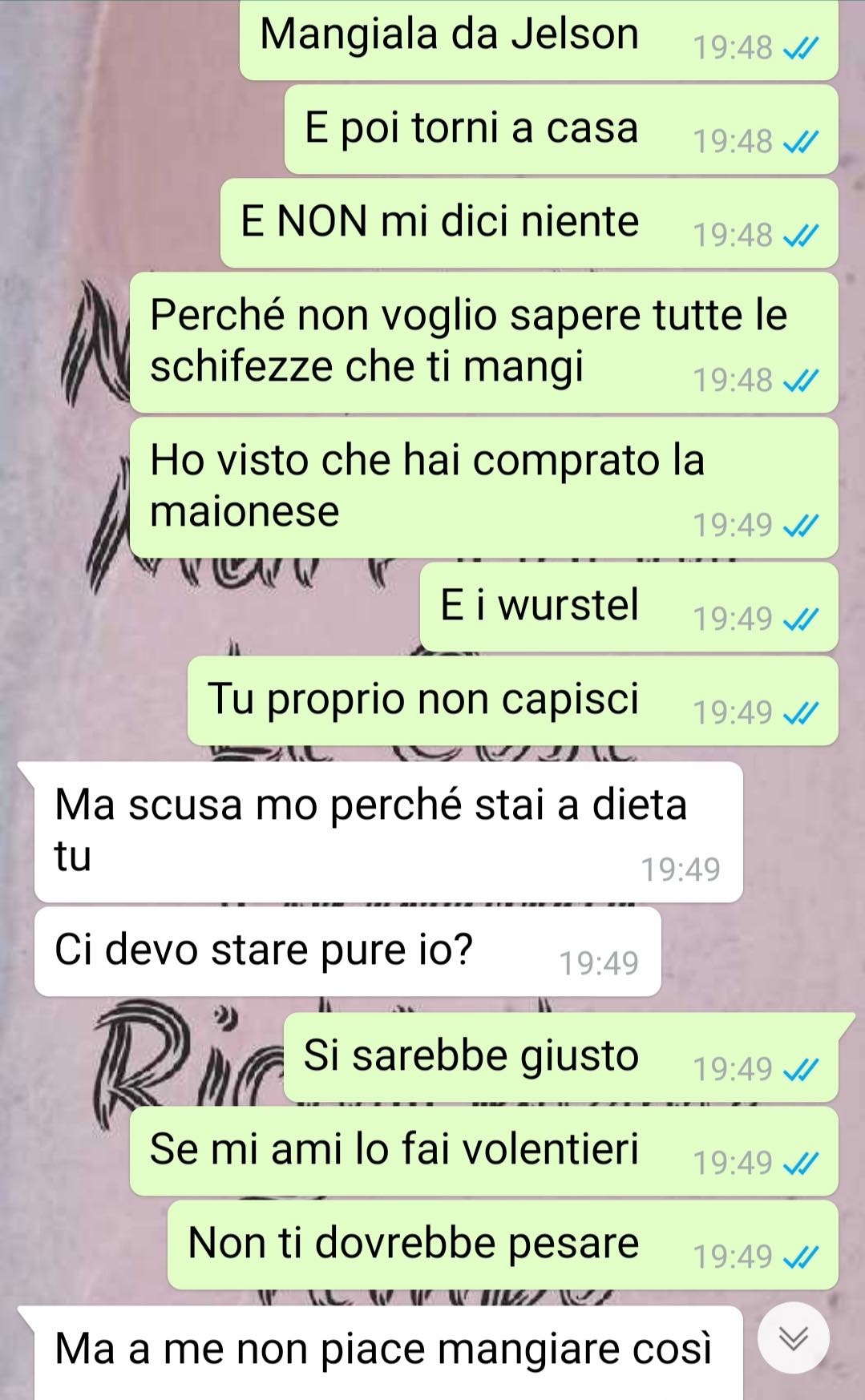 Tutti a dieta