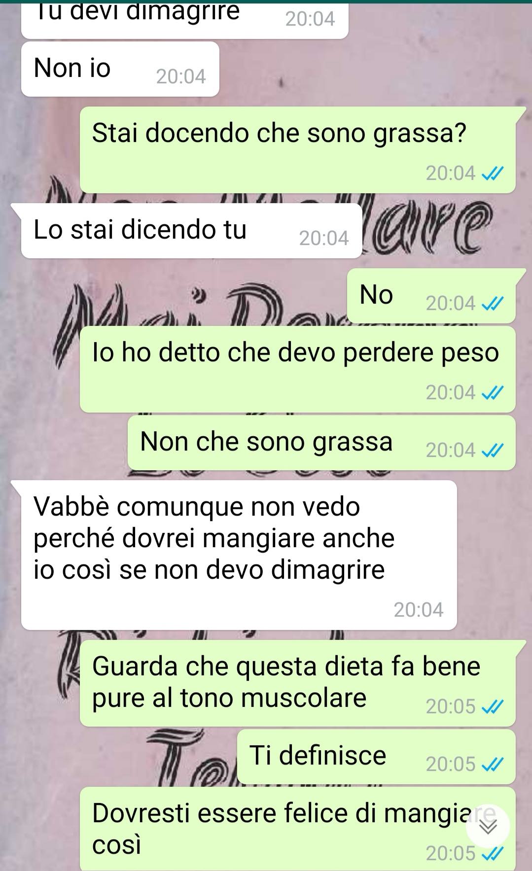 Tutti a dieta