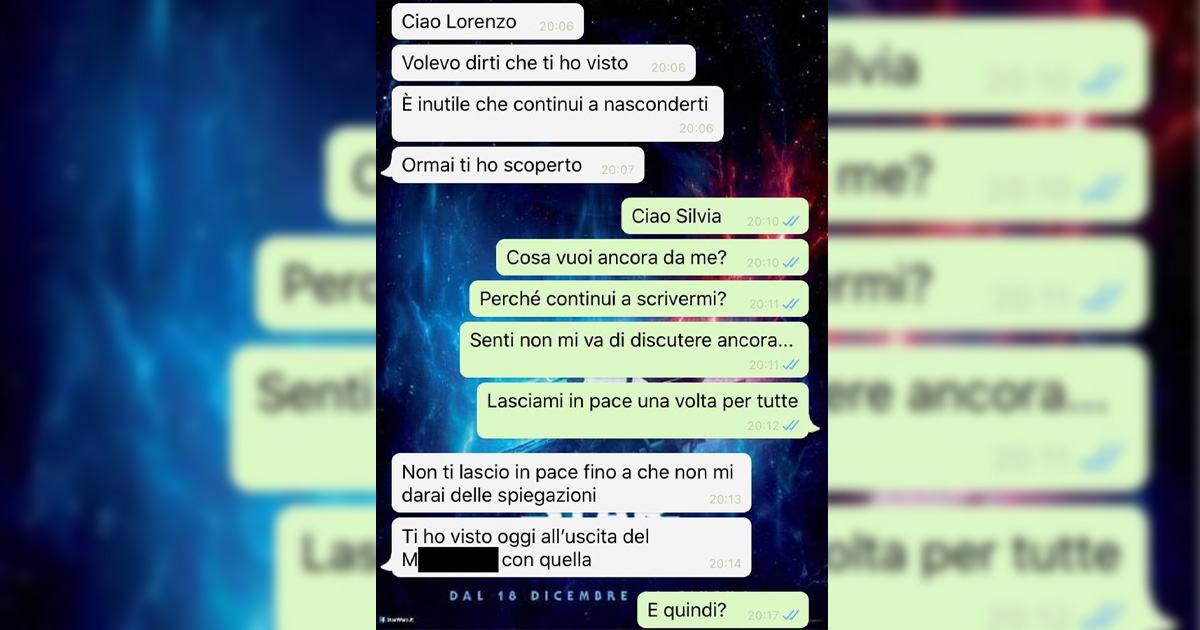 L’assillo della mia ex