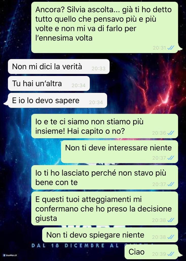 assillo della mia ex