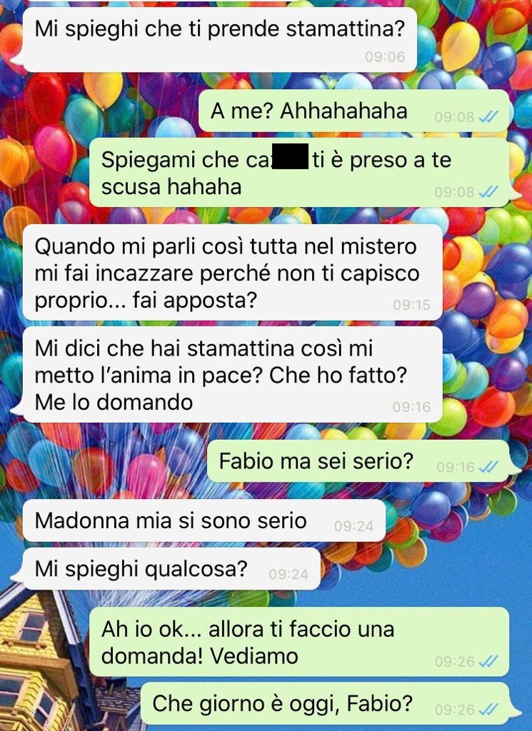 Che giorno è oggi