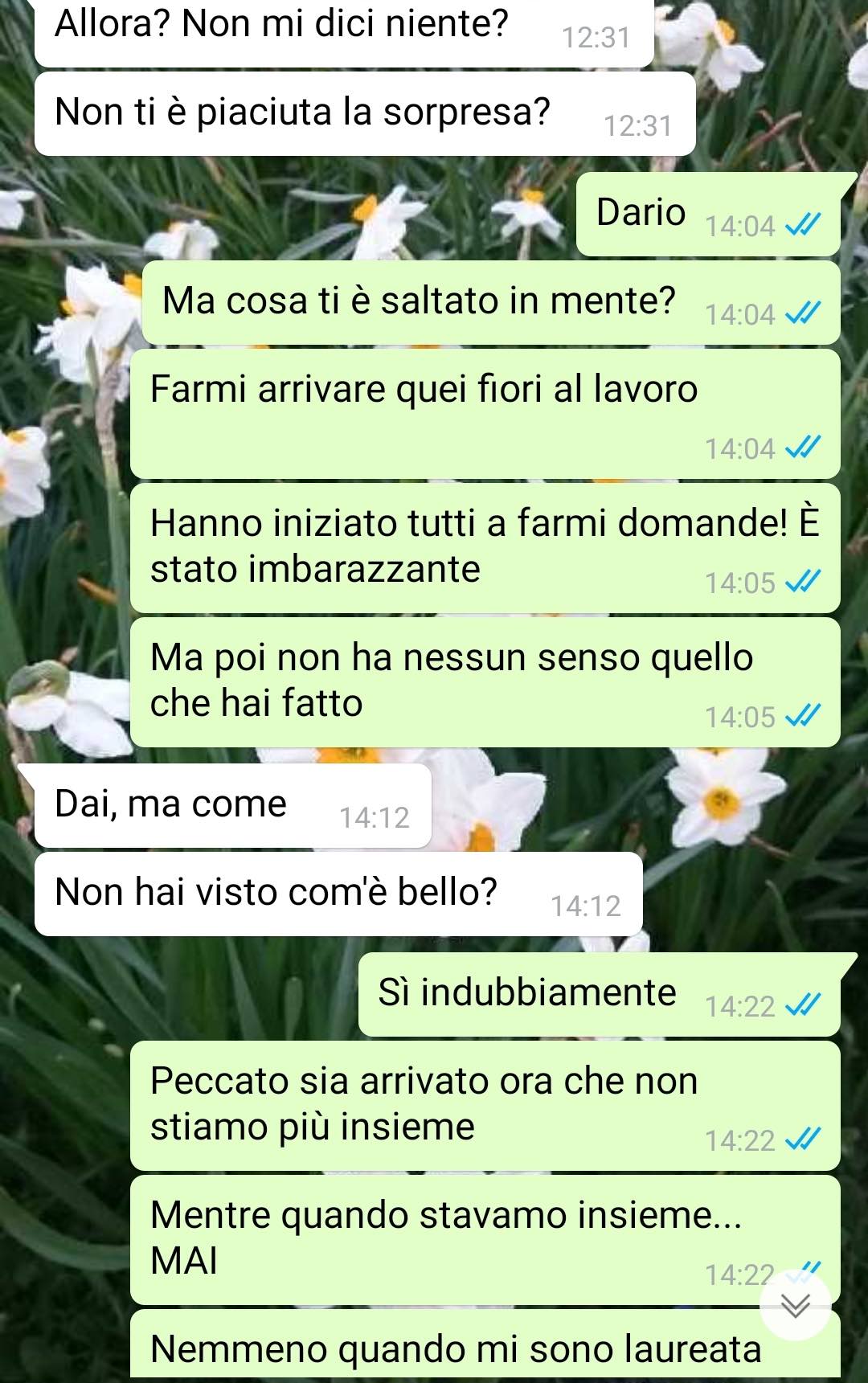 Quel falso del mio ex