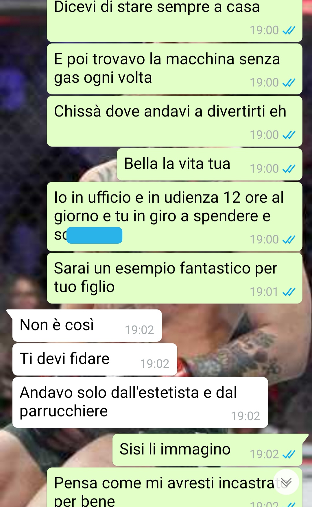 Incinta dell'amante